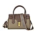 Genuine Leather Patchwork Crossbody Bag