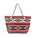 Tote Bag with Tribal Pattern