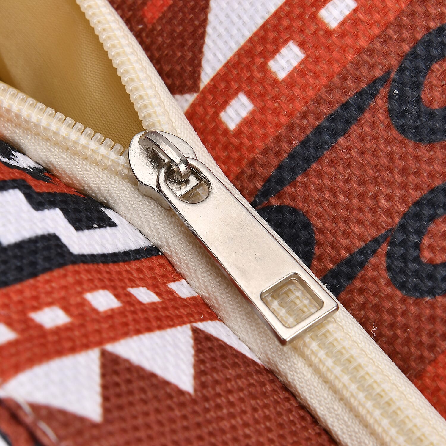 Polyester Tribal Tote Bag (Size 38x21x37 cm) - Multi Color