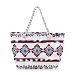 Tote Bag with Tribal Pattern