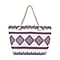 Polyester Tribal Tote Bag (Size 38x21x37 cm) - Multi Color