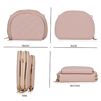 https://tjcuk.sirv.com/Products/77/7/7775813/PU-Patterned-Crossbody-Bag-Size-21x4x15-cm-Pink-Black_7775813_3.jpg?w=342&h=342