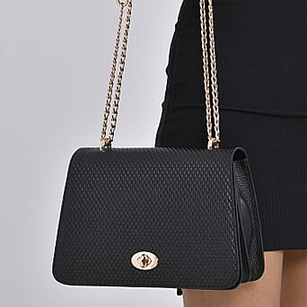 https://tjcuk.sirv.com/Products/77/7/7775814/Genuine-Leather-Solid-Crossbody-Bag-Size-26x8x16-cm-Black-Black_7775814_2.jpg?w=342&h=342