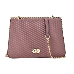 Genuine Leather Solid Crossbody Bag