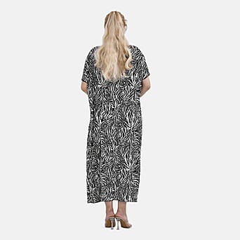 https://tjcuk.sirv.com/Products/77/7/7776515/Tamsy-Polyester-Printed-Dress-Size-98x1-cm-Black-Black_7776515_1.jpg?w=342&h=342