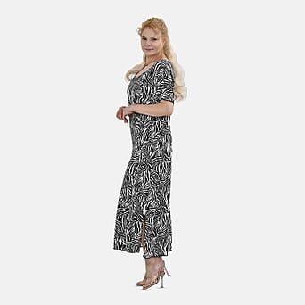 https://tjcuk.sirv.com/Products/77/7/7776515/Tamsy-Polyester-Printed-Dress-Size-98x1-cm-Black-Black_7776515_1_.jpg?w=342&h=342