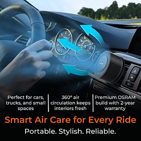 Osram Airzing Mini Air Purifier - Black