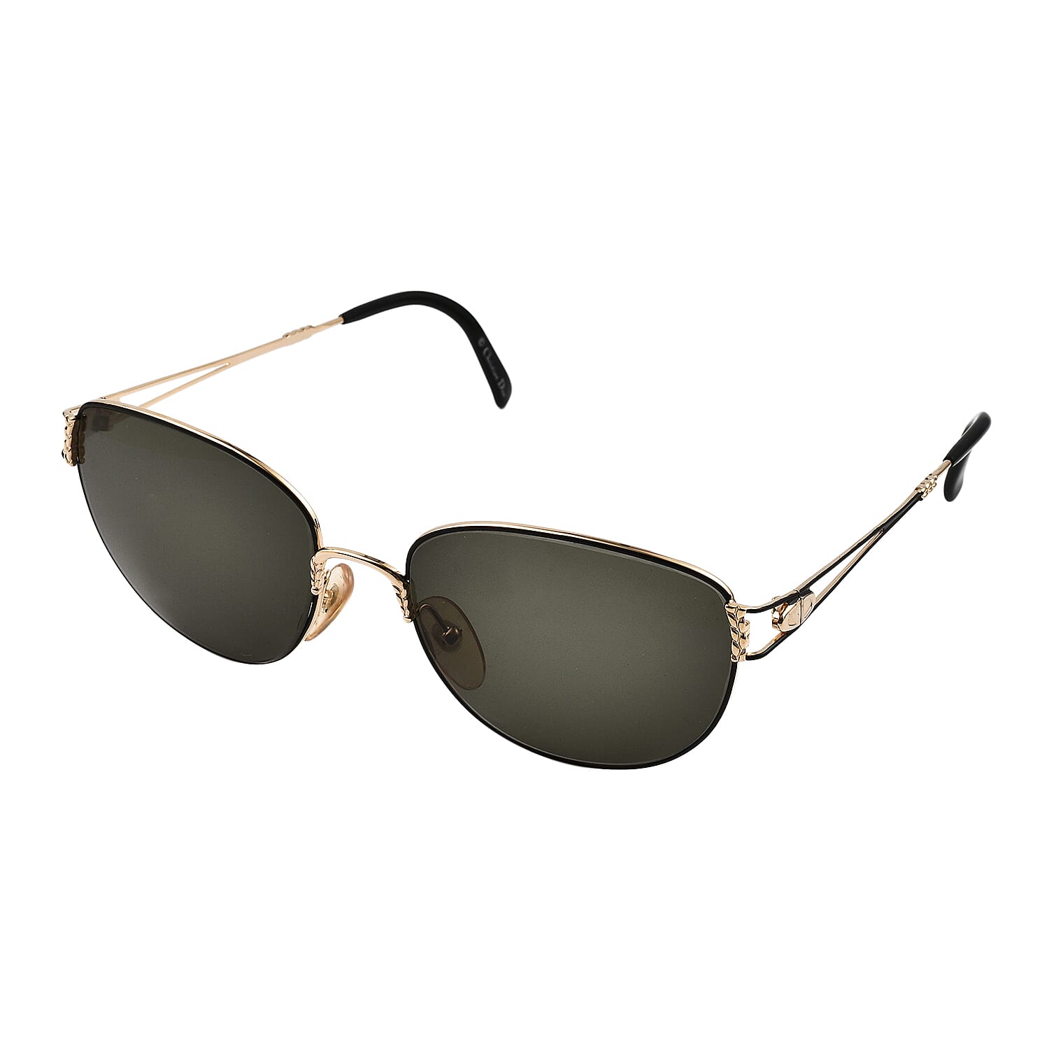 DIOR Ladies Cat Eye Sunglasses - Green