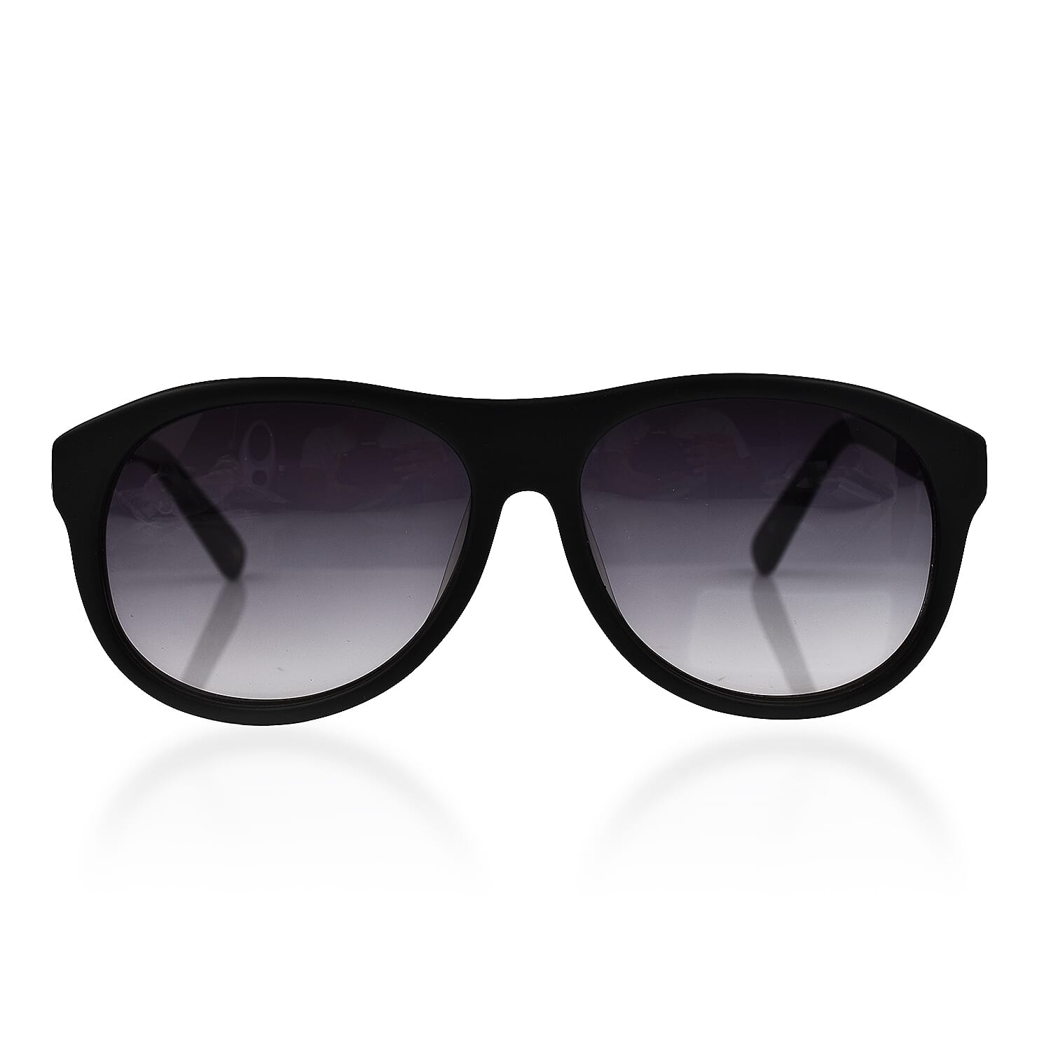 WILLIAM RAST Unisex Rectangular Sunglasses - Black