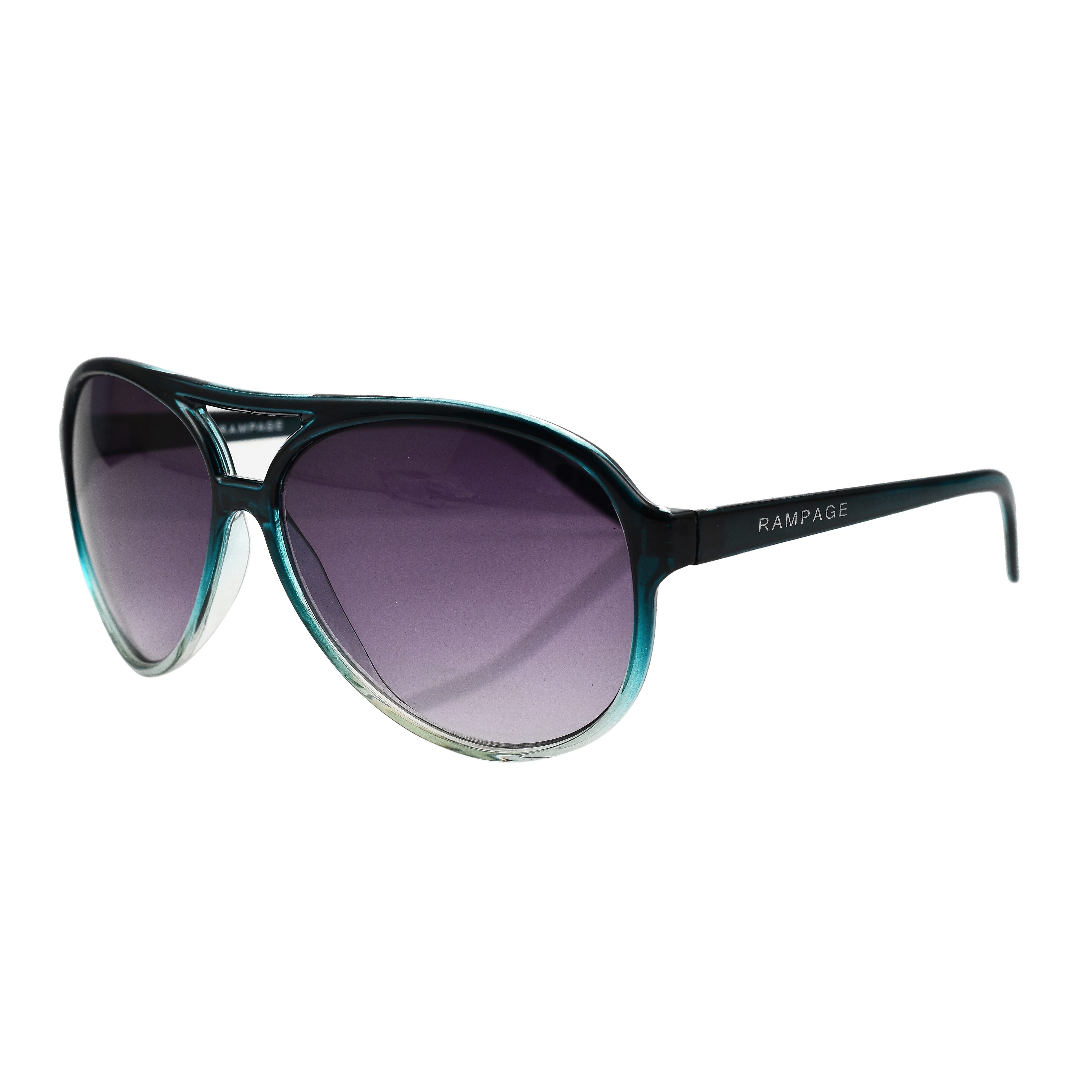 Rampage Plastic Aviator with Lenses -  Blue