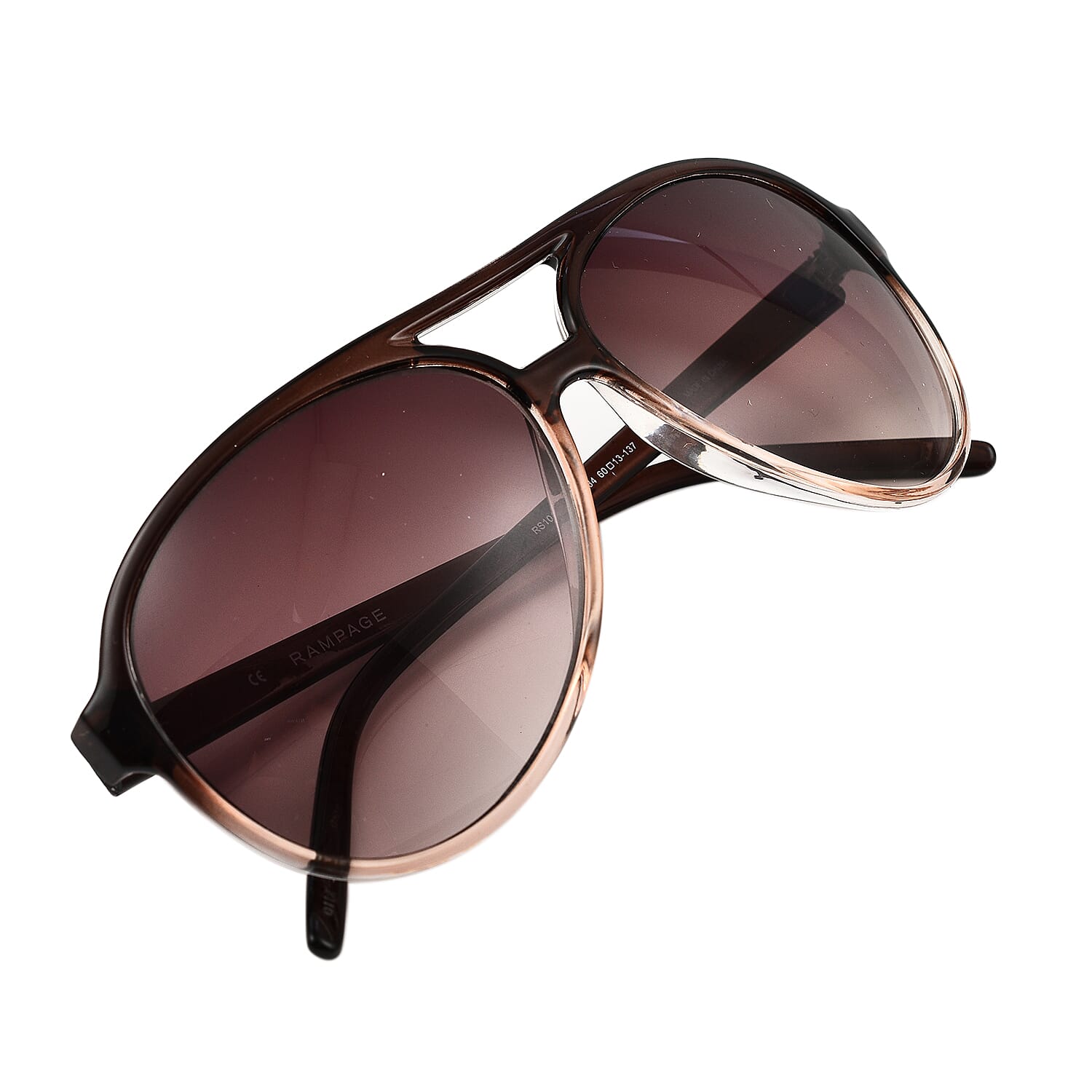 Rampage Oversize Sunglasses with Lenses - Brown