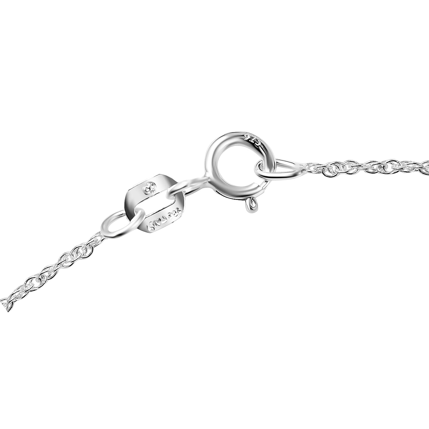 One Time Closeout- Sterling Silver  Prince of Wales Chain (Size - 18)