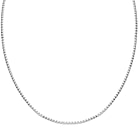 Designer Inspired Closeout - Sterling Silver Mirror Popcorn Chain (Size - 30) with Spring Ring Clasp