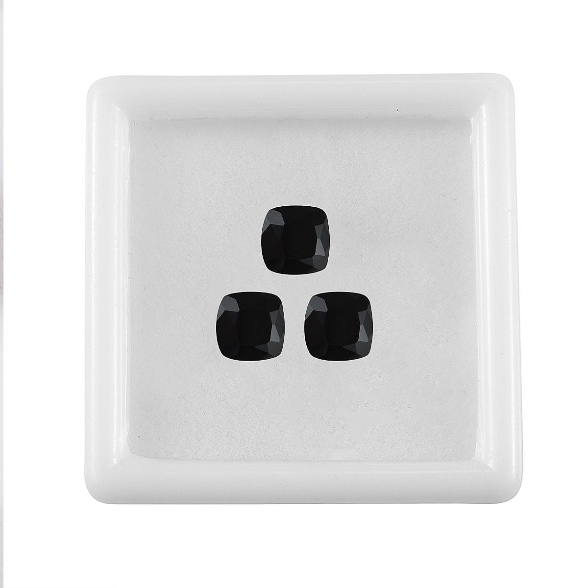 Black Spinel Cushion 6x6 mm