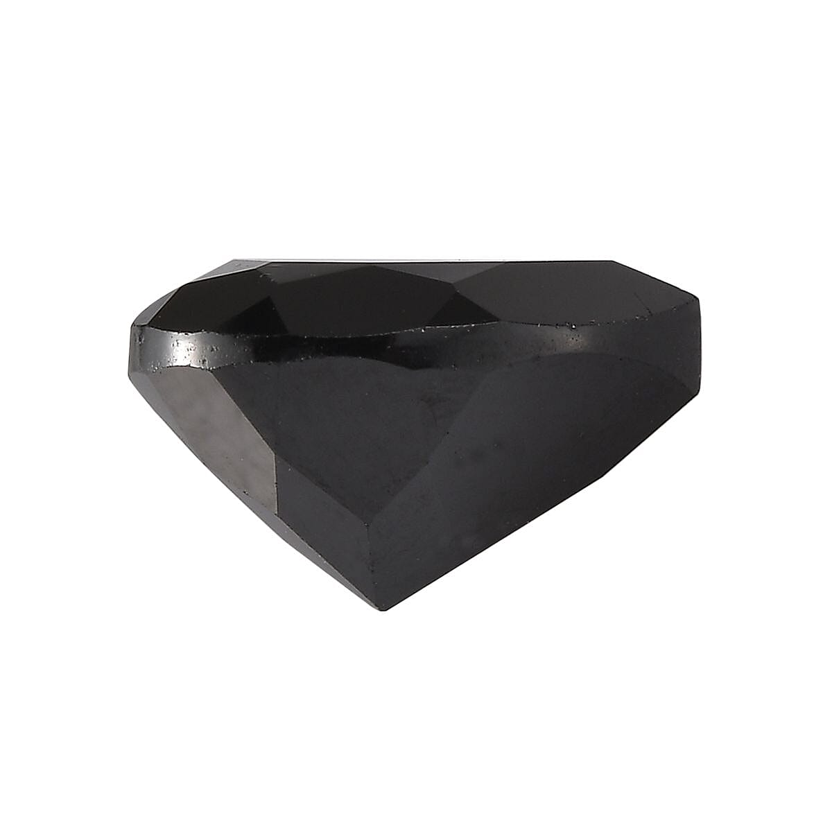 Black Spinel Heart 12 mm