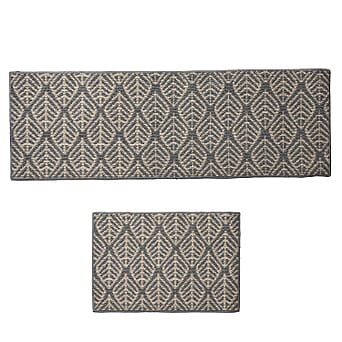 https://tjcuk.sirv.com/Products/77/7/7778871/Leaf-Rug-and-Door-Mat-Size-50x150-cm-Grey_7778871.jpg?w=342&h=342