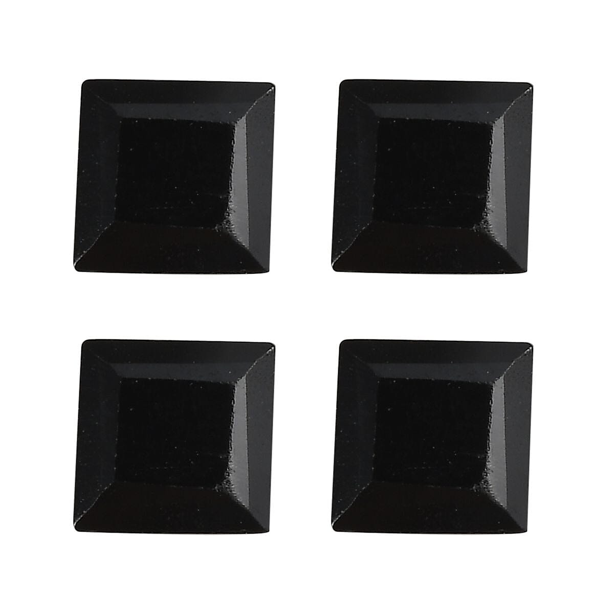 Black Spinel Square 5 mm