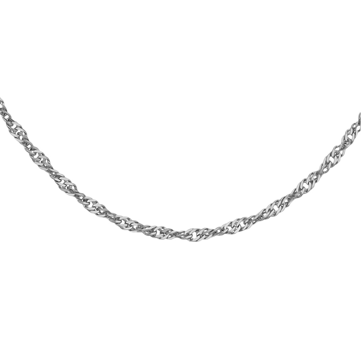 Hatton Garden Closeout - 950 Platinum Necklace (Size - 18),  Platinum Wt. 1.9 Gms