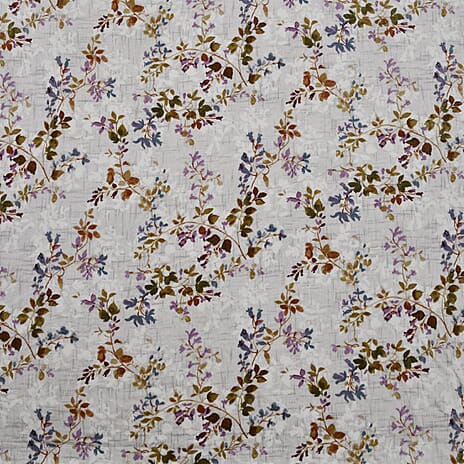 Flower Pattern Blanket for Bedding (King-Extra Large Size, 2.25x2.2m) - White - Red