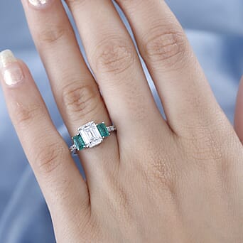 https://tjcuk.sirv.com/Products/77/8/7780363/Moissanite-Emerald-Main-Stone-With-Side-Stone-Ring-in-Rhodium-Overlay-_7780363_2.jpg?w=342&h=342