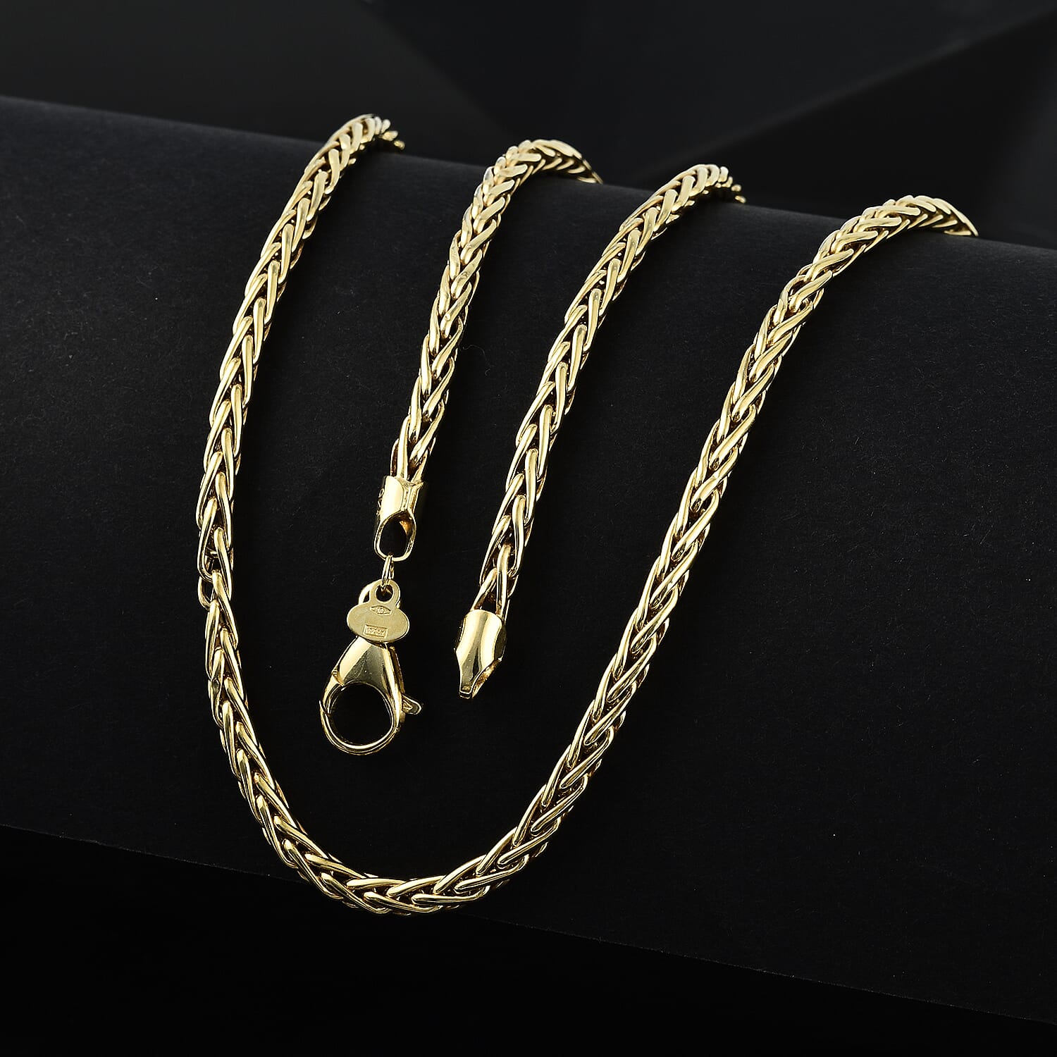 Maestro Collection - 9K Yellow Gold Bella Spiga Necklace (Size - 20), Gold Wt. 5.20 GM
