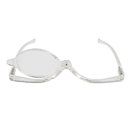 Quickreader Makeup Rotating Magnifying Glasses - White