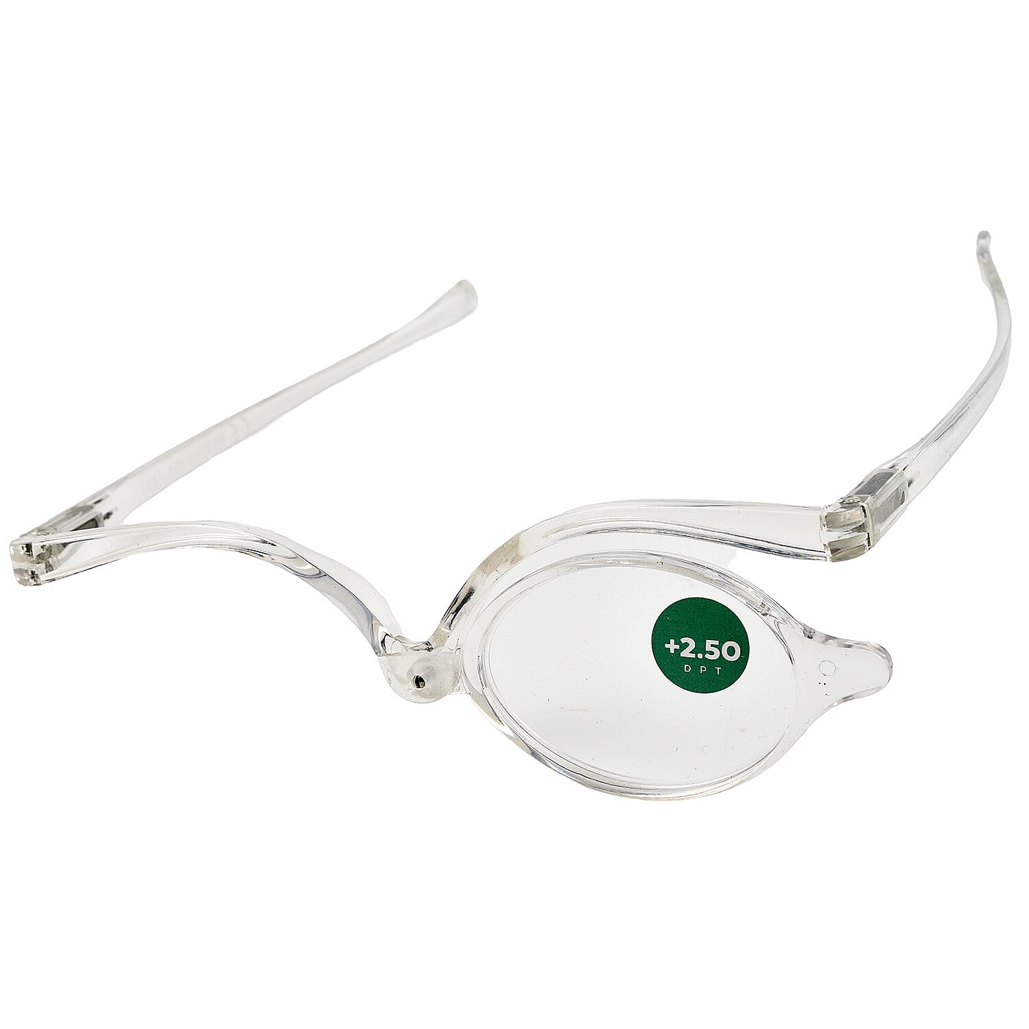 Quickreader Makeup Rotating Magnifying Glasses - White