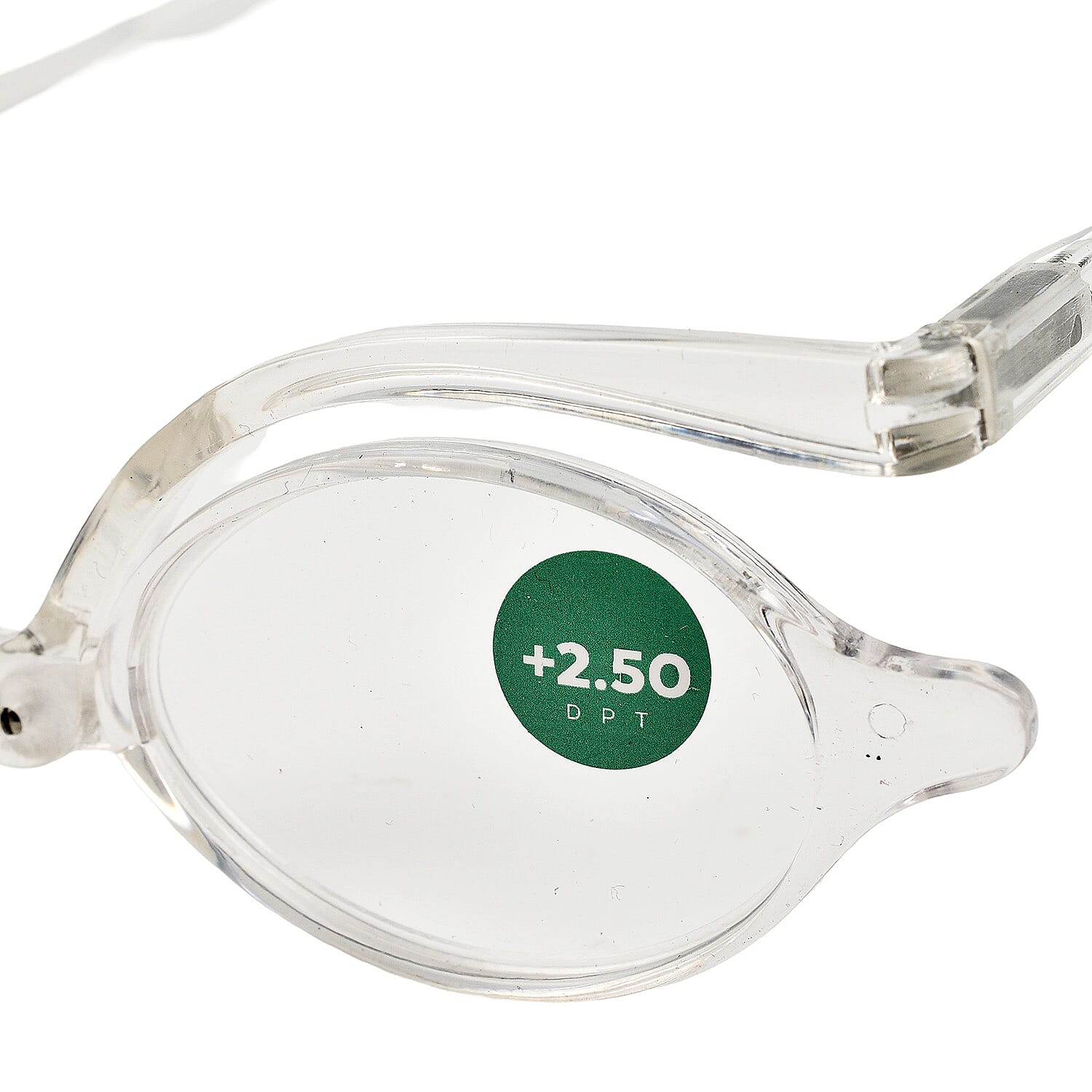 Quickreader Makeup Rotating Magnifying Glasses - White