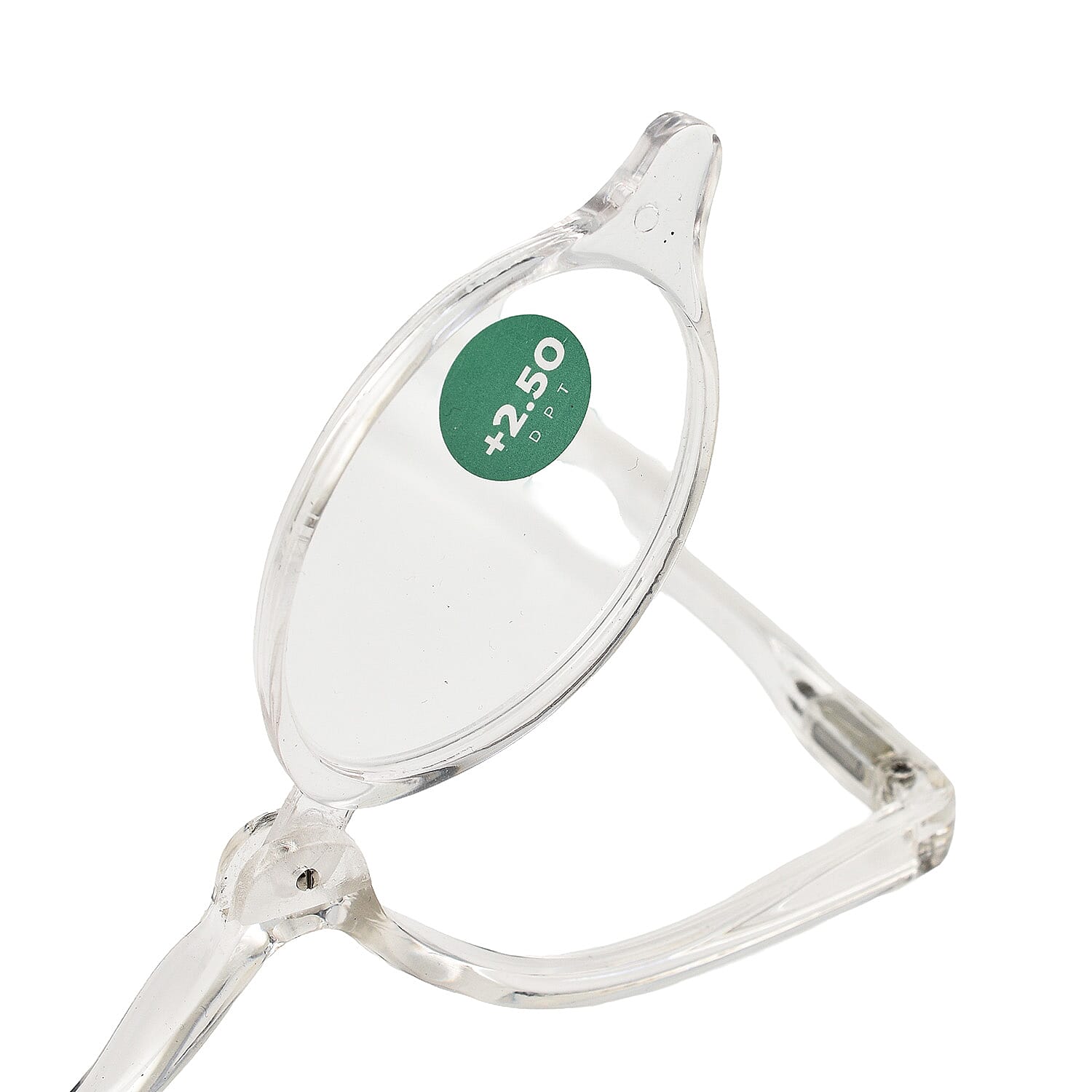 Quickreader Makeup Rotating Magnifying Glasses - White