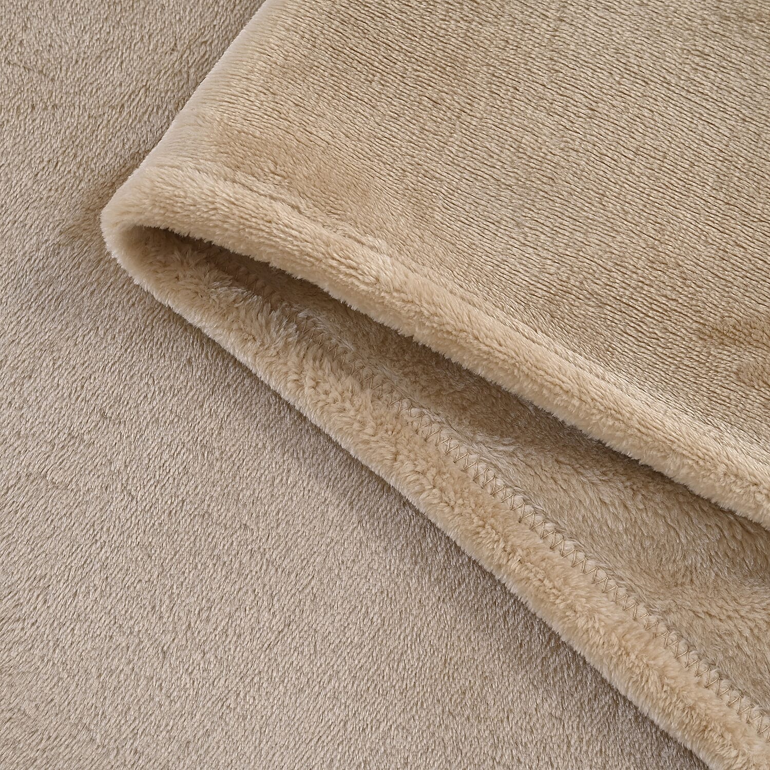 Soft and Luxurious Blanket - Beige Size- 220x228cm