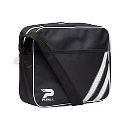 Patrick Messenger Bag with Adjustable Strap - Black