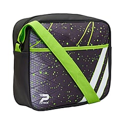 Patrick Messenger Bag with Adjustable Strap - Black