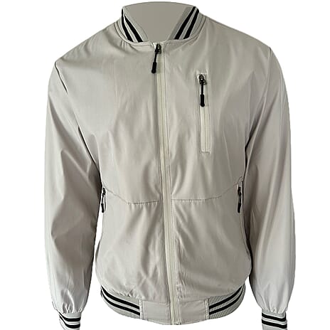 Charles Norton Zip Harrington Jacket (Size XL) - Stone