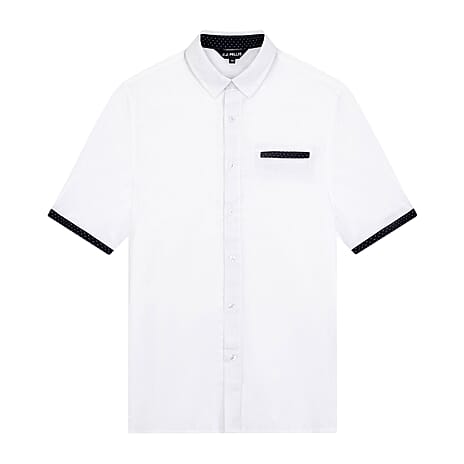 JJ Willis 100% Cotton Shirt (Size M) - White