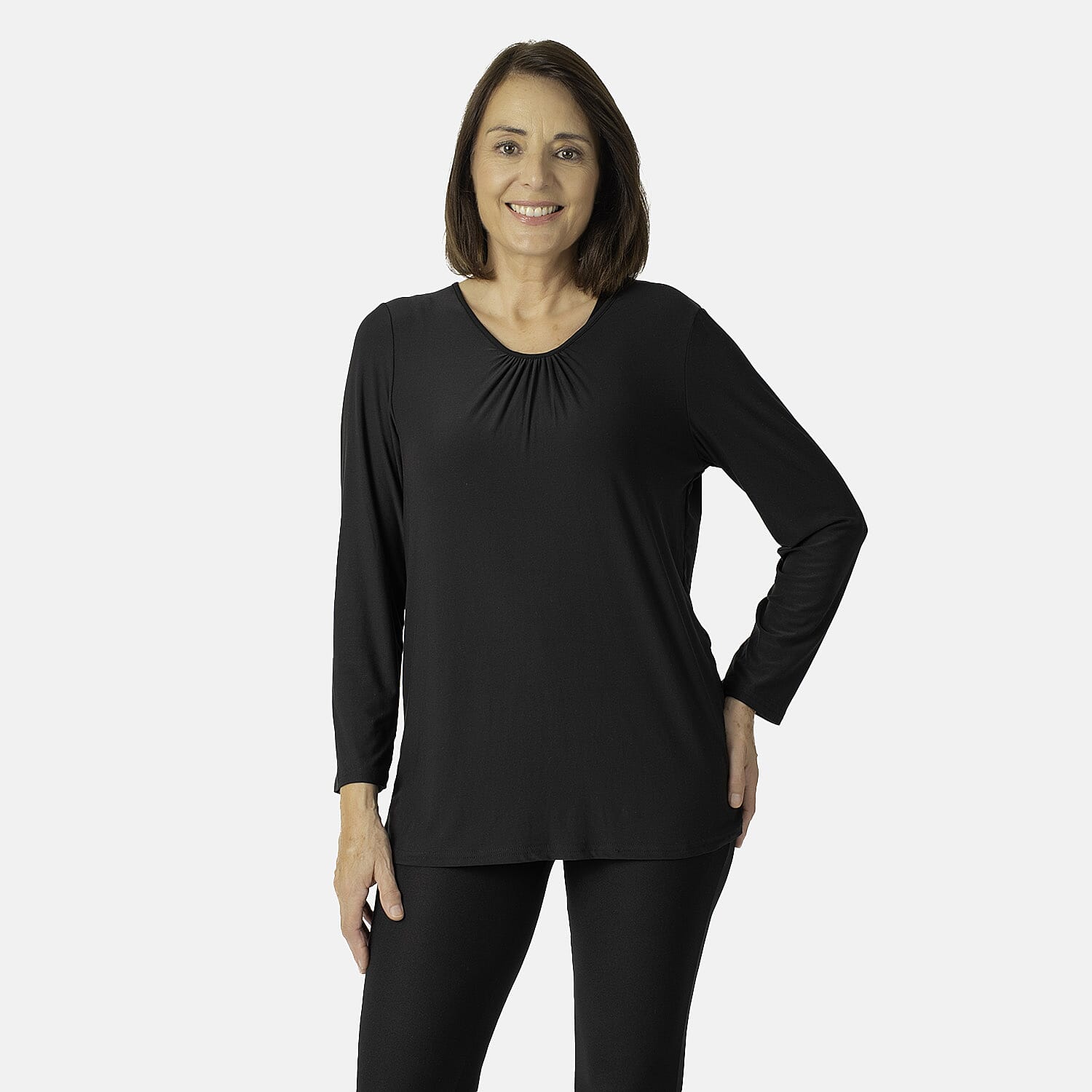 One Time Closeout - Set of 2 Tops  - Black