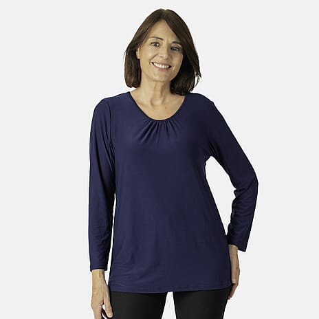 One Time Closeout - Set of 2 Tops  - Navy