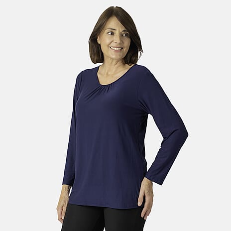 One Time Closeout - Set of 2 Tops  - Navy