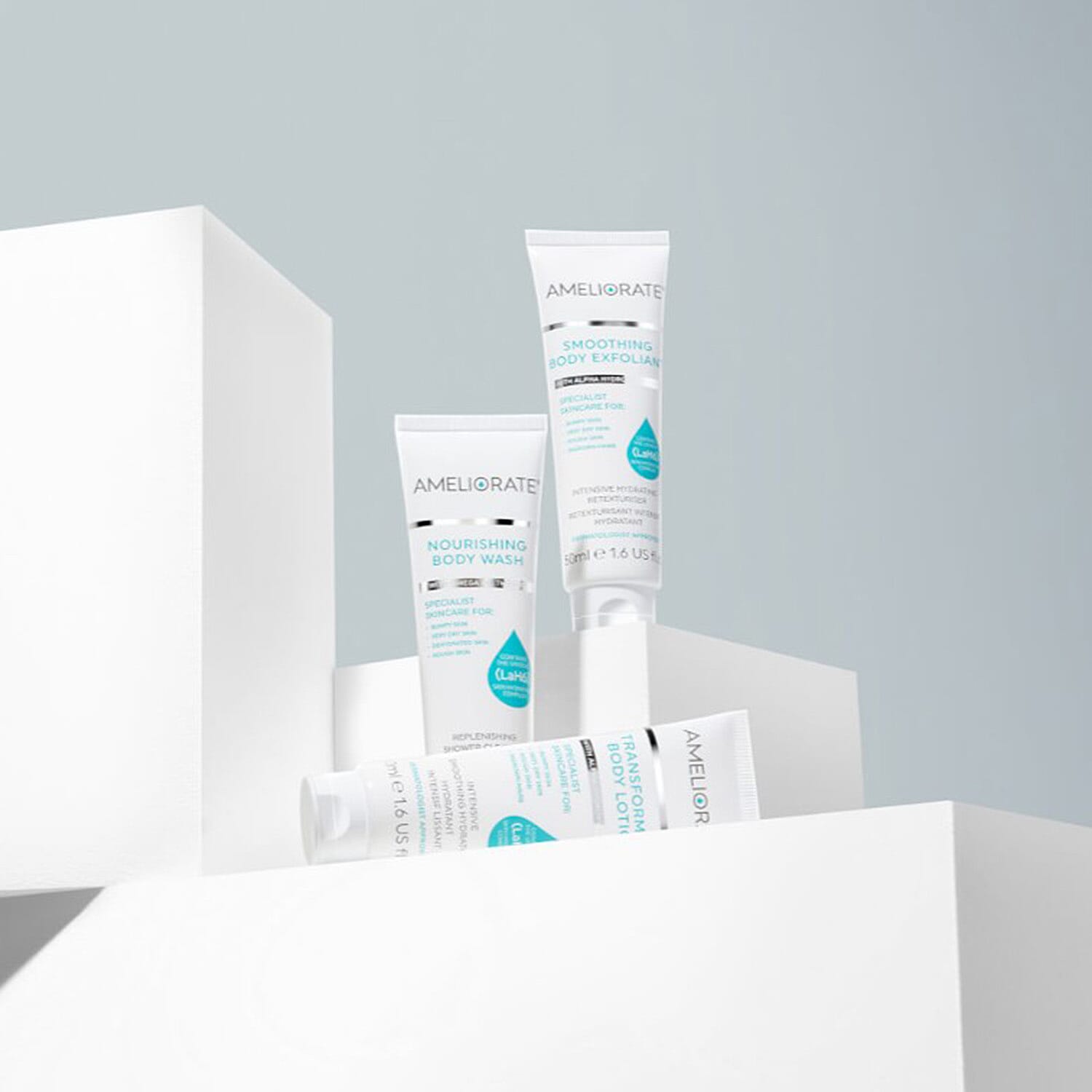 One Time Closeout- Ameliorate 3 Steps to Smooth Skin - Intensive Smoothing Bodycare Regime