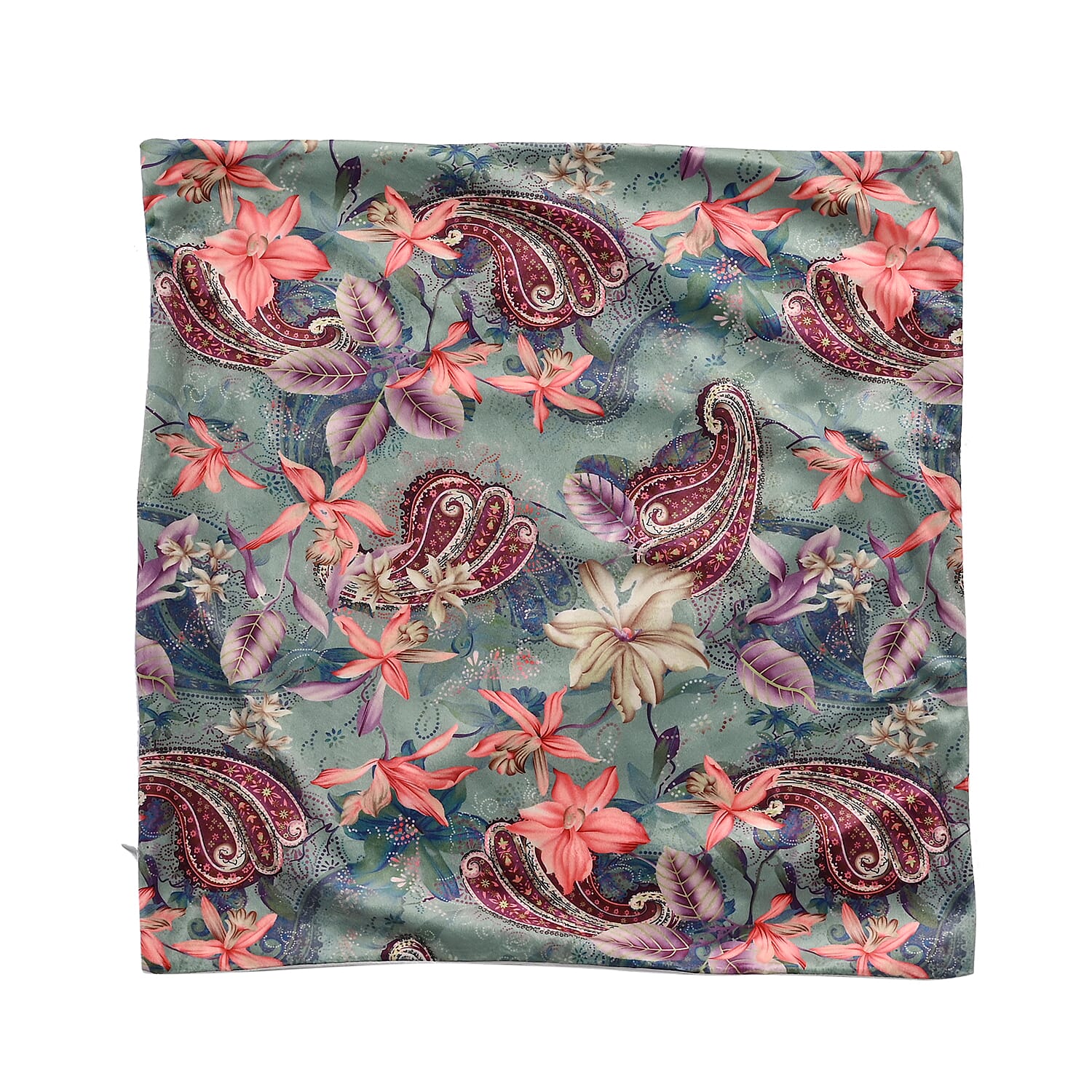 Floral Curtain 2 Panels - Cushion Cover 2pcs Velvet Curtain 228cm x168cm 2pcs Cushion Cover 45x45cm 2pcs With Invisible Zipper & Pipping - Pink