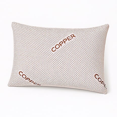 Copper Infused Jacquard Pillowcase (Size 75x50cm)