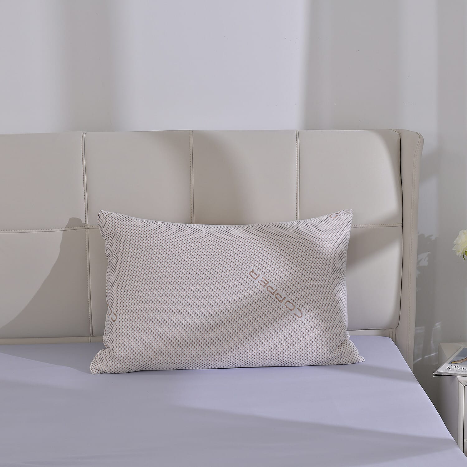 Copper Infused Pillow (Size 75x50 cm) - White