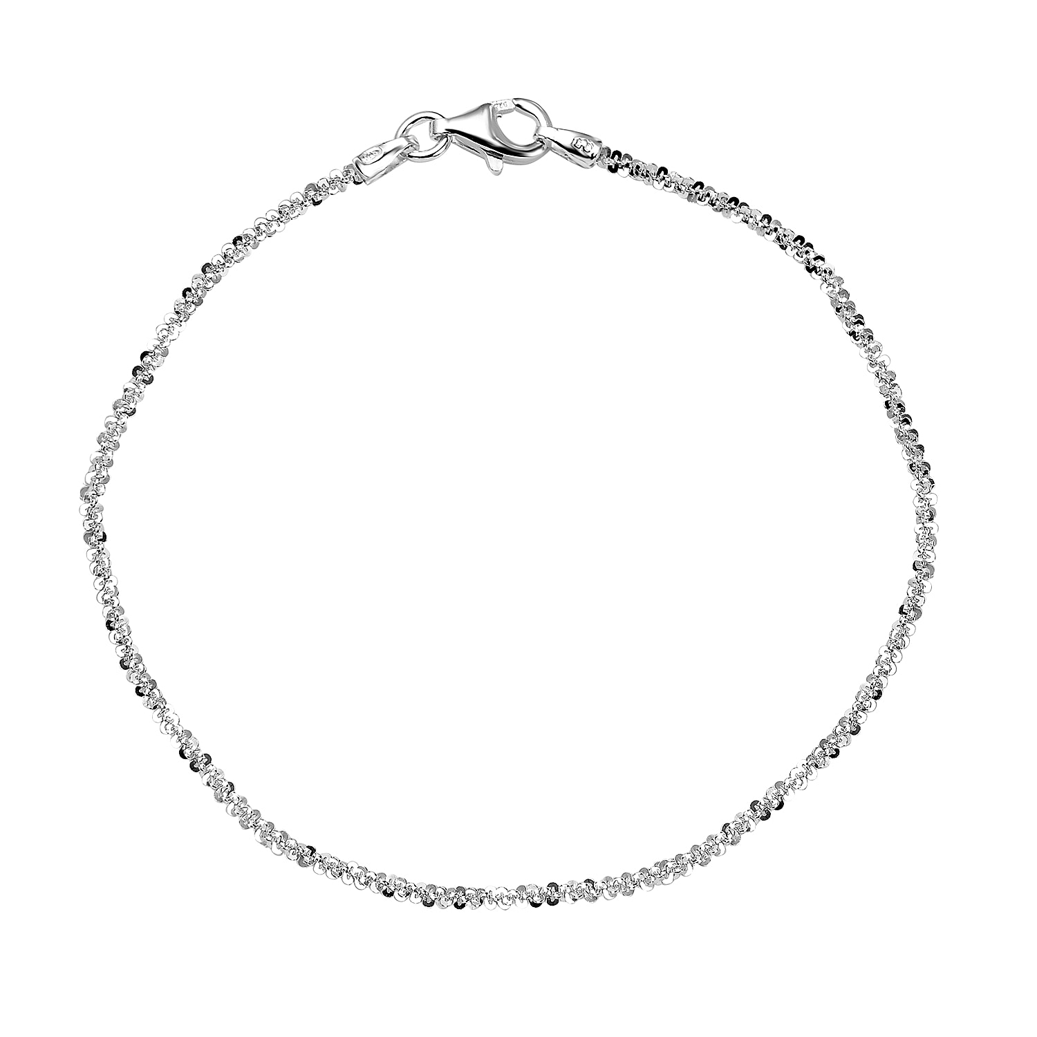 Sterling Silver Margarita Bracelet (Size - 7.5)