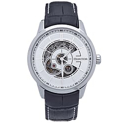 Heritor Automatic Mens Watch in Stainless Steel