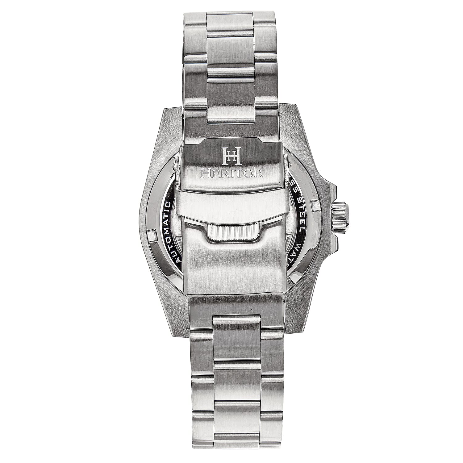 Heritor Automatic Mens Watch in Stainless Steel