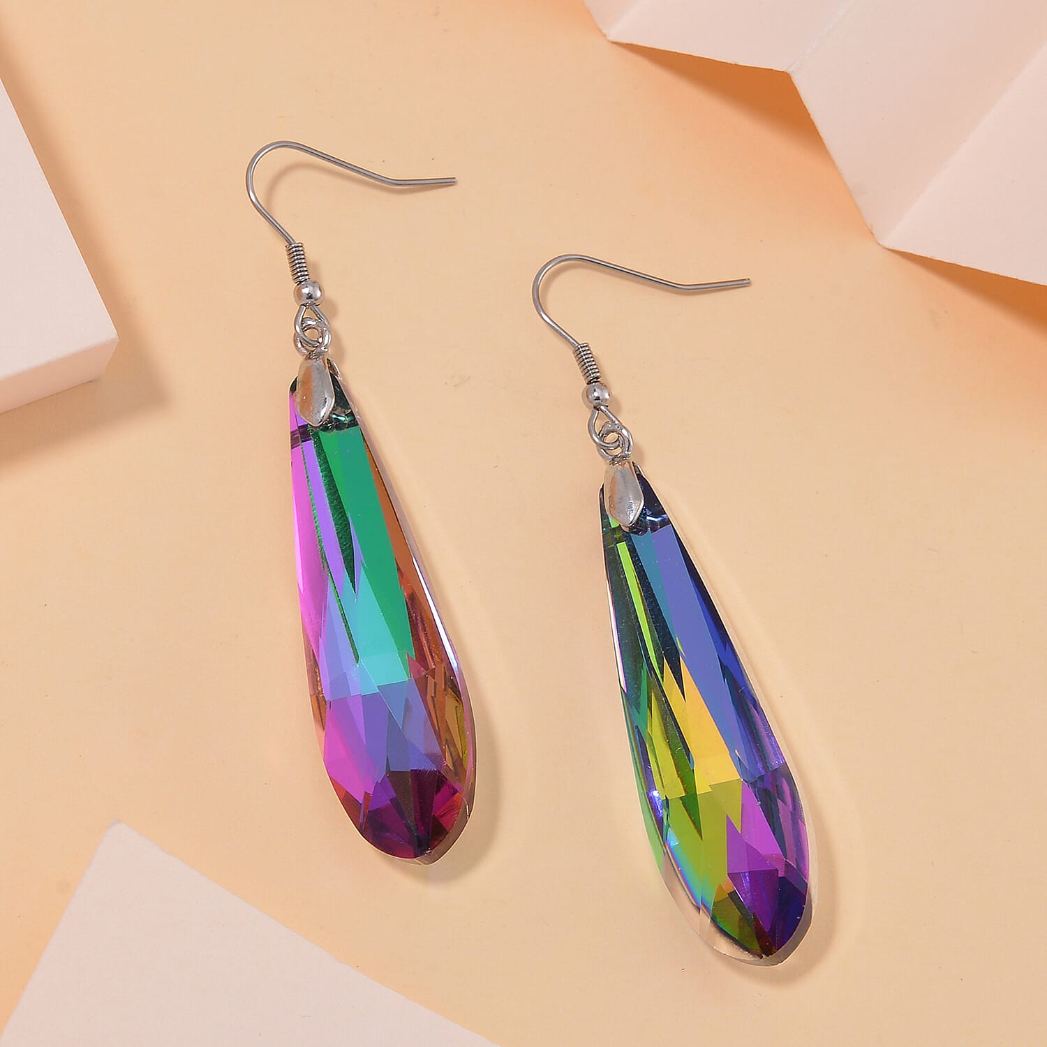 New Arrival - Magic Colour Crystal Earrings