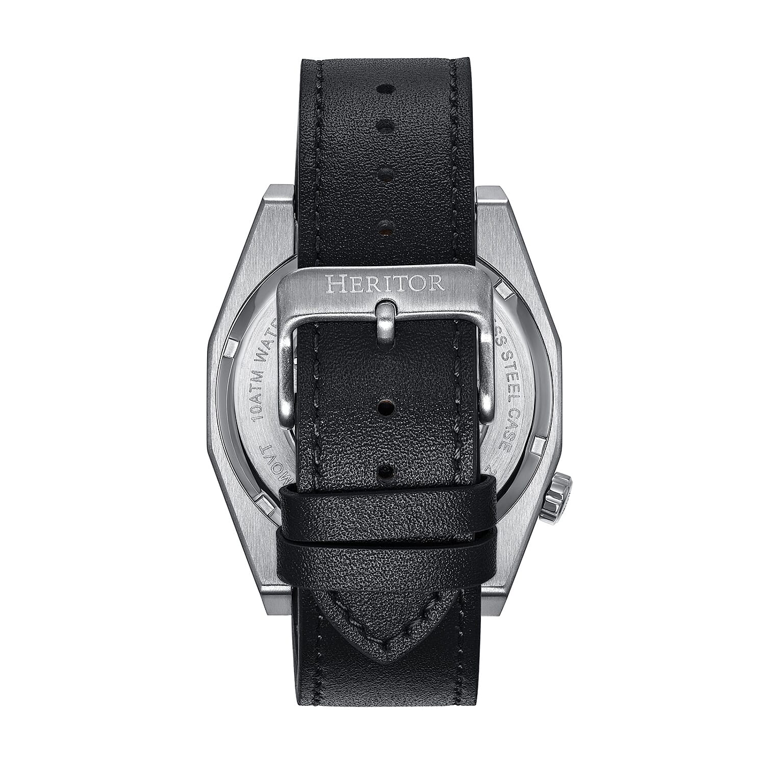 Heritor Automatic Mens Watch in Stainless Steel