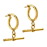 Designer Inspired- 9K Yellow Gold  Earring