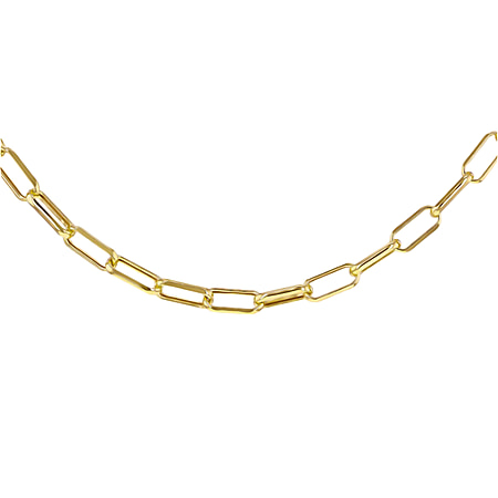 9K Yellow Gold  Chain (Size - 18),  Gold Wt. 5.5 Gms