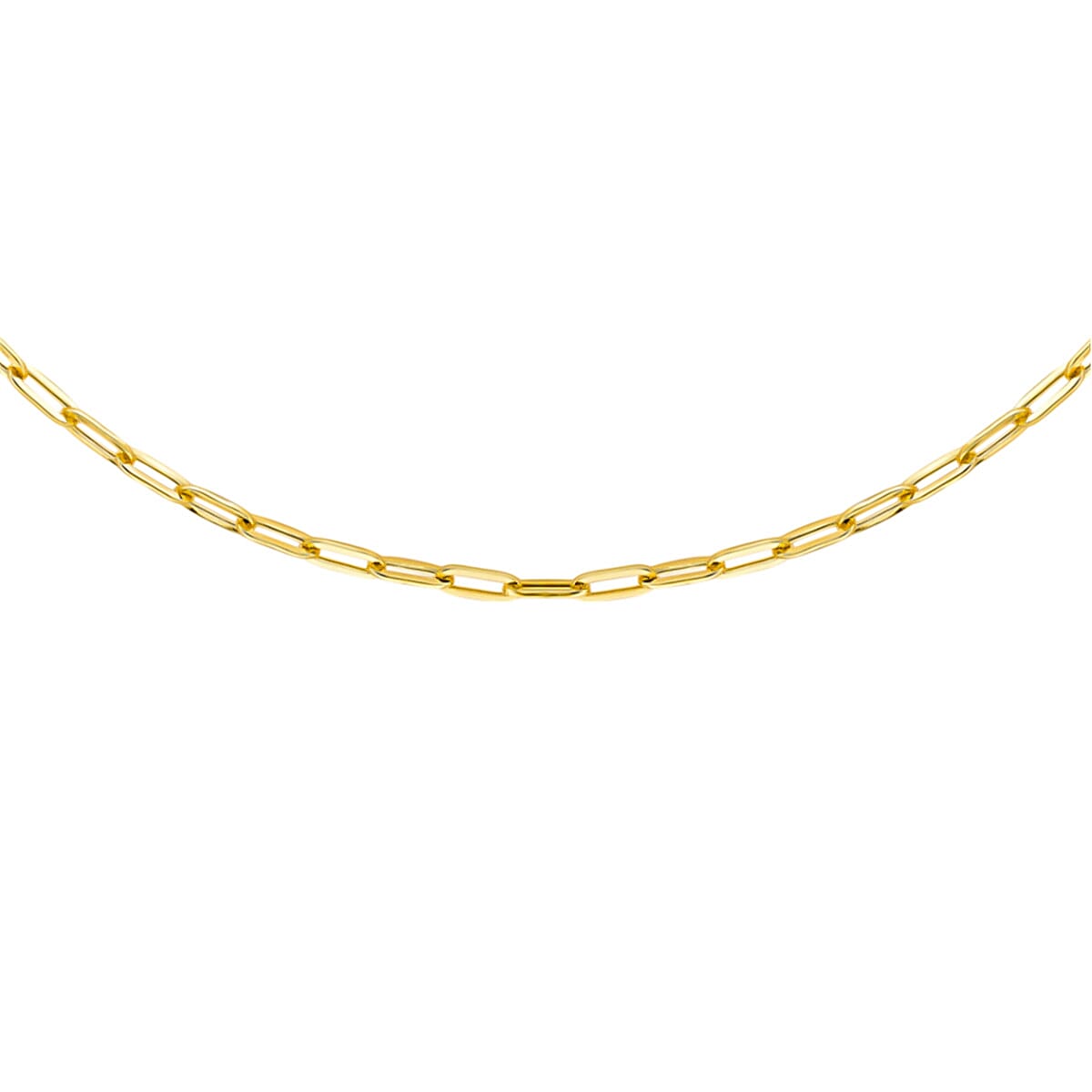 9K Yellow Gold Chain Size 18 Gold Wt. 1.9 Gms 7783124 TJC