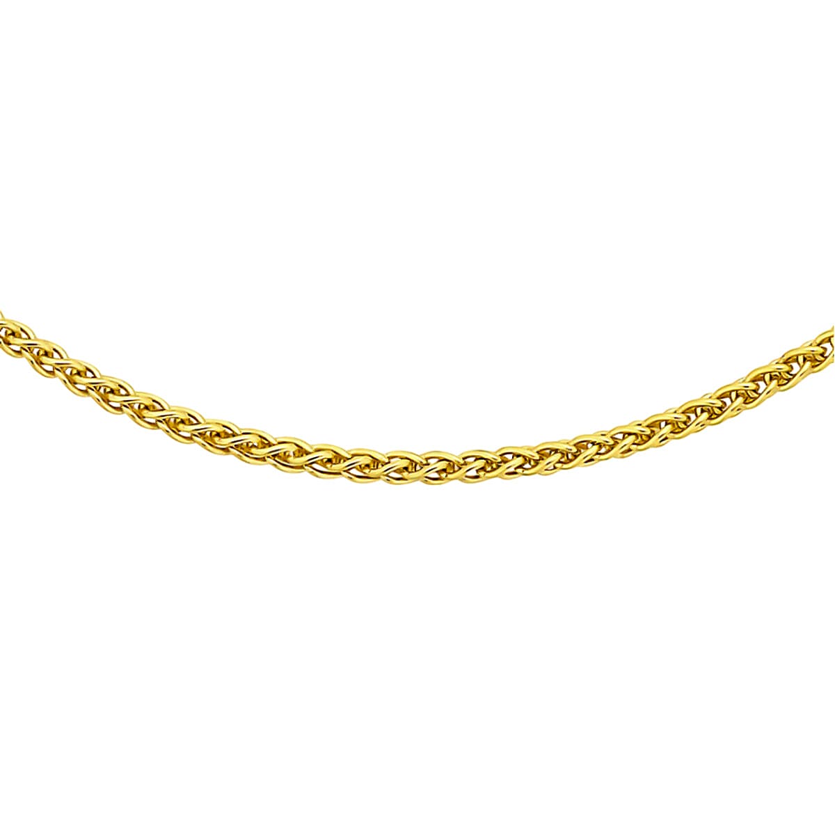 9K Yellow Gold  Chain (Size - 20),  Gold Wt. 1.9 Gms